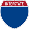 I-40 Road Sign