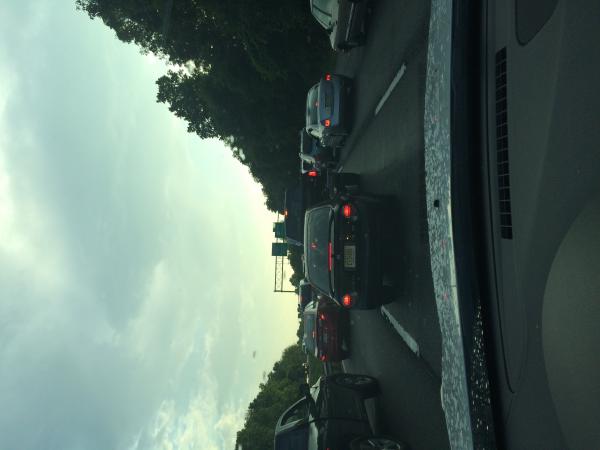 80 west accident. Traffic standstill