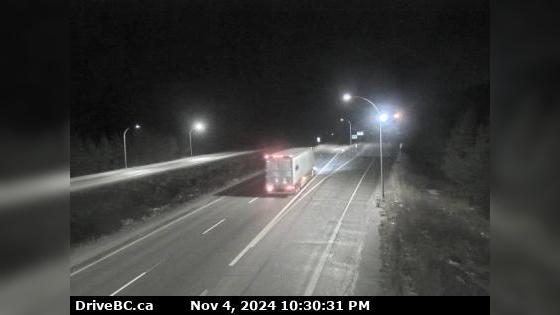 Traffic Cam Thompson-Nicola Regional District › South: Hwy 5 southbound, at Mine Creek Rd, looking south Player