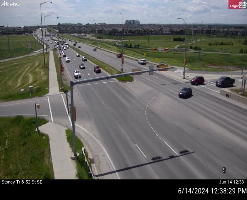 Traffic Cam Stoney Trail and 52nd Street SE Player