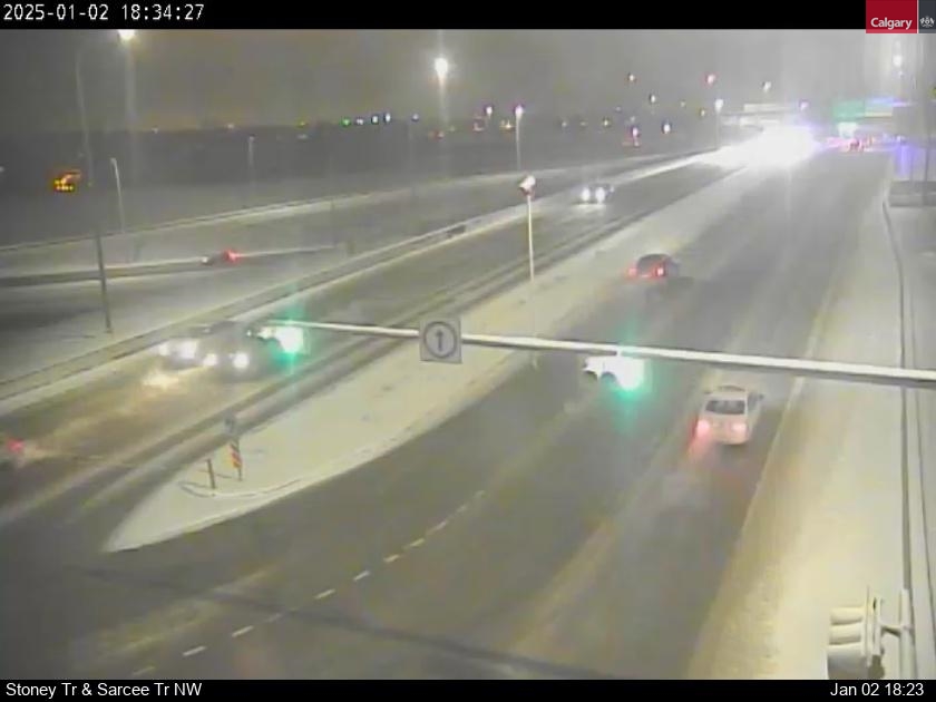 Traffic Cam Stoney Trail and Sarcee Trail NW Player