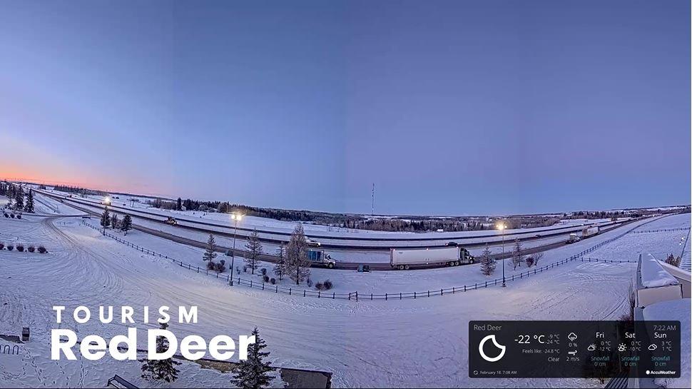 Red Deer: Webcam de Traffic Camera