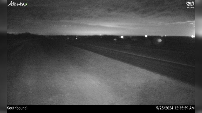 Traffic Cam Onoway: Hwy 43: East of Hwy 37 near Player
