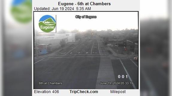 Traffic Cam Bethel: Eugene - 6th at Chambers Player