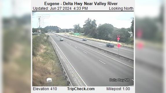 Bethel: Eugene - Delta Hwy Near Valley River Traffic Camera