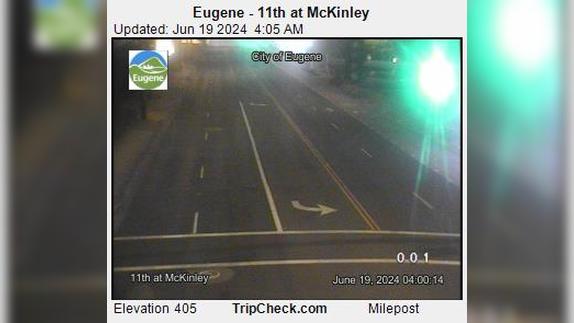 Bethel: Eugene - 11th at McKinley Traffic Camera