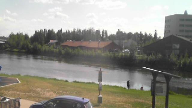 Traffic Cam Fairbanks: Chena River Viewed From Pro Music Player