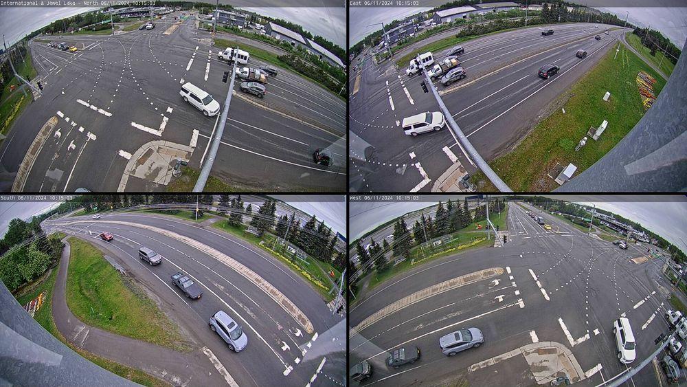 Traffic Cam Alaska Landings: International Airport & Jewel Lake/Spenard Player