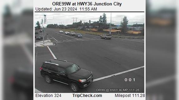 Traffic Cam Junction City: ORE99W at HWY36 Player