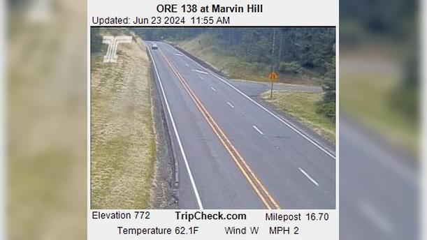 Traffic Cam Stephens: ORE 138 at Marvin Hill Player