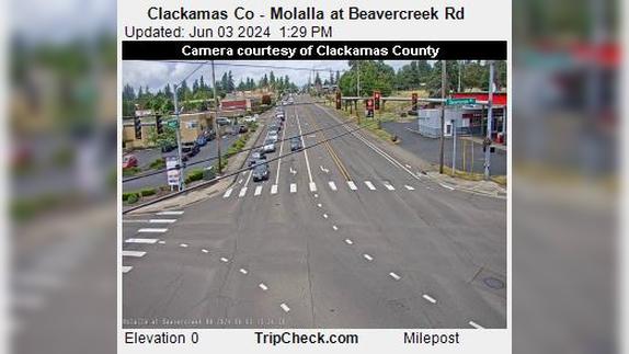 Traffic Cam Mount Pleasant: Clackamas Co - Molalla at Beavercreek Rd Player
