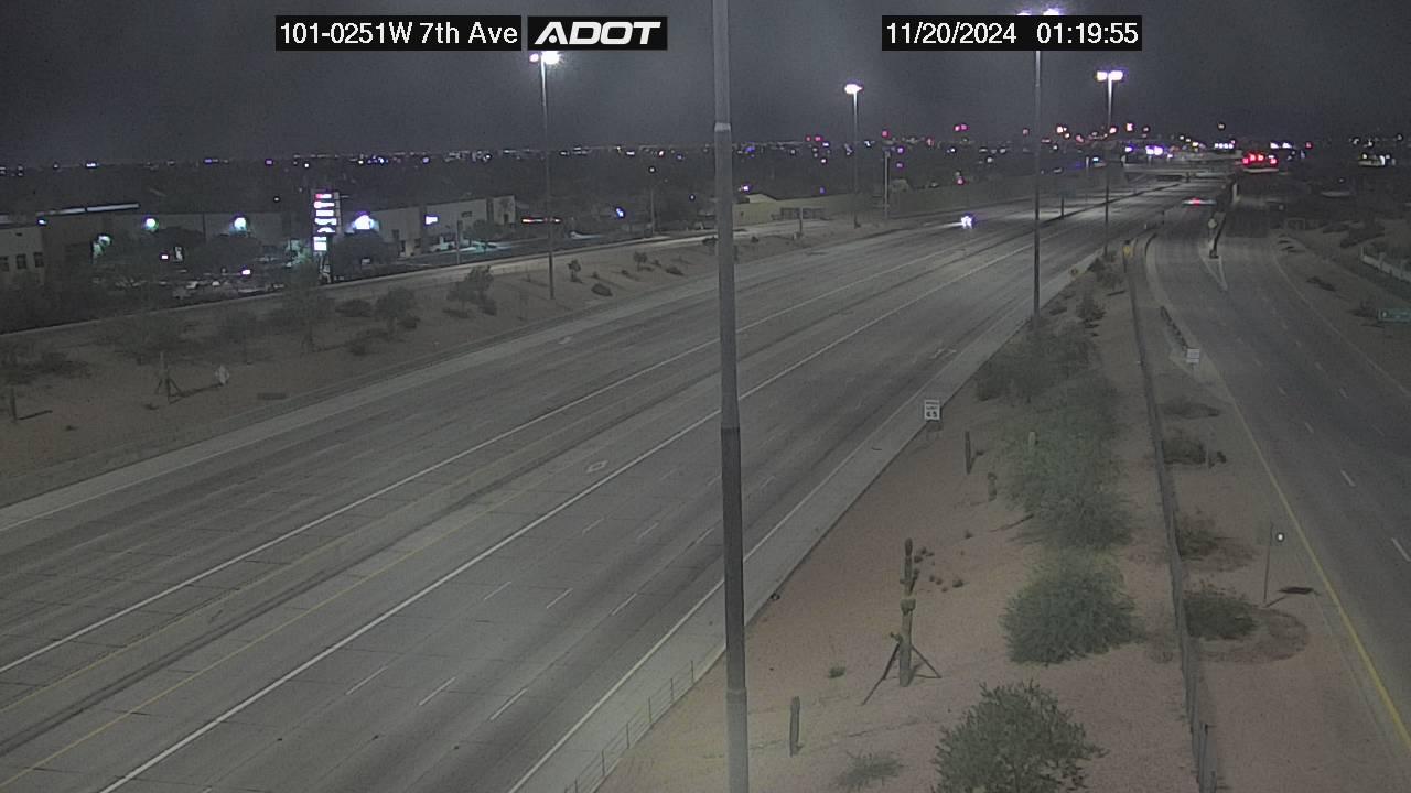 Traffic Cam Wild Flower › West: L-101 WB 25.17 @7th Ave Player