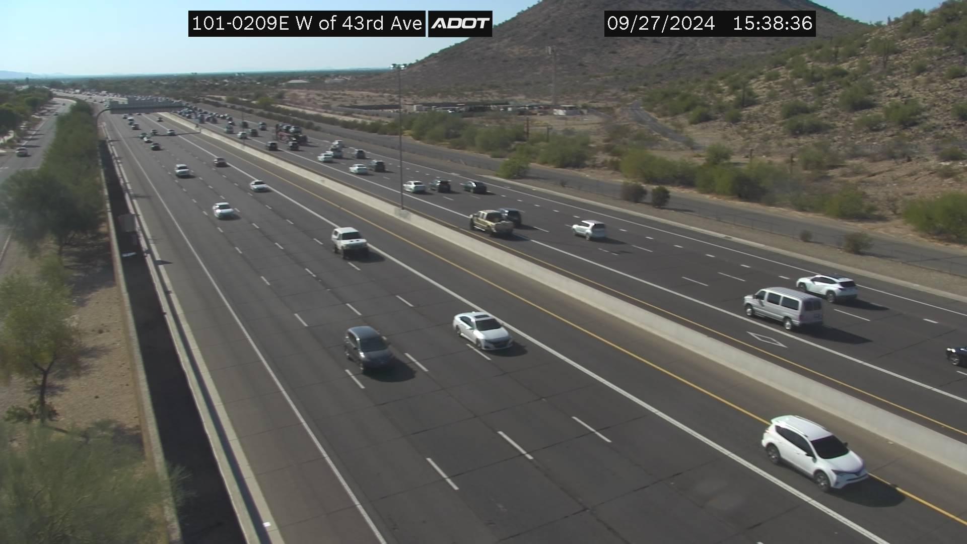 Phoenix › East: L-101 EB 20.96 @W of 35th Ave Traffic Camera