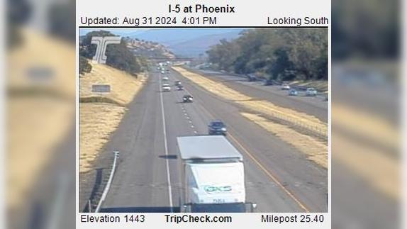 Traffic Cam Phoenix: I-5 at Player