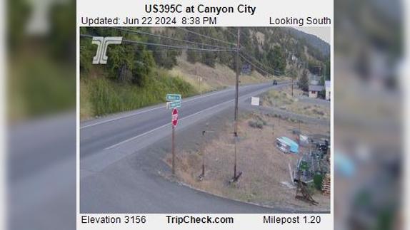 Traffic Cam Black Canyon City: US 395C at Canyon City Player