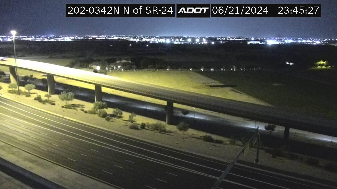 Mesa › North: SR-202 NB 34.20 @N of SR-24 Traffic Camera