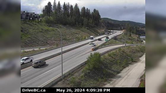 Traffic Cam Lake Country › North: Hwy 97, in - by Wood Lake, looking north Player