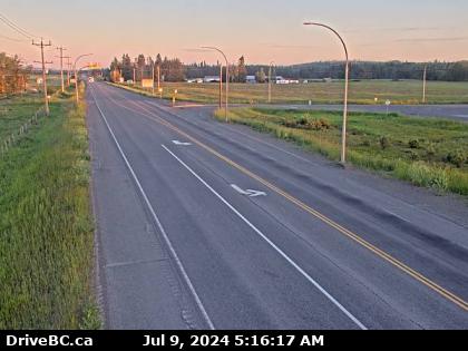 Traffic Cam Hwy-16 at Hwy-27 Junction, looking west. (elevation: 654 metres) Player