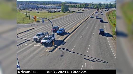 Traffic Cam Prince George › South: Hwy 97 at Hwy 16 in - looking westbound on Hwy Player