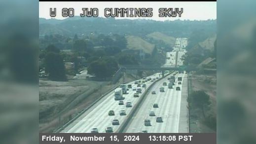 Traffic Cam Oleum › West: TV970 -- I-80 : Just West Of Cummings Skwy Player