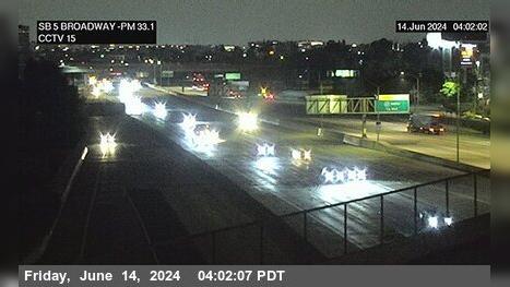 Traffic Cam French Park › South: I-5 : Broadway Player
