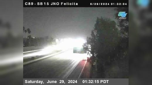 Escondido › South: C089) I-15 : Felicita Road Traffic Camera