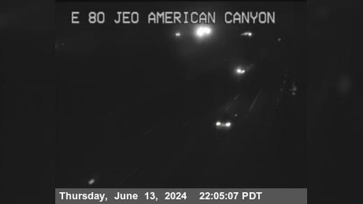 Traffic Cam Creston › East: TV829 -- I-80 : East Of American Canyon Road Player