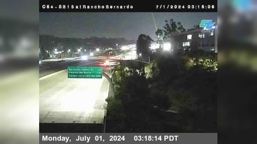Rancho Bernardo › South: C084) SB - Road Traffic Camera