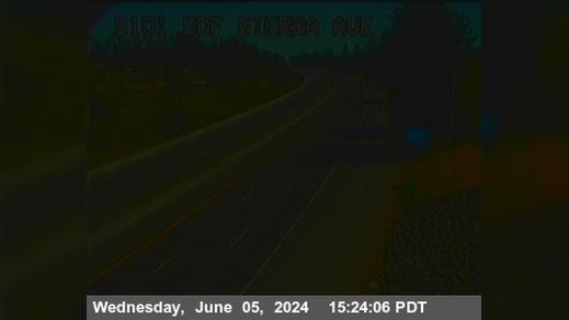 Traffic Cam Northgate › South: TV169 -- US-101 : South of Sierra Avenue Player