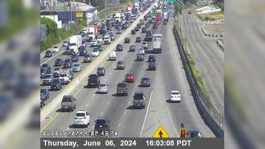 Oakland › South: TVB22 -- I-880 : JSO HIGH ST Traffic Camera
