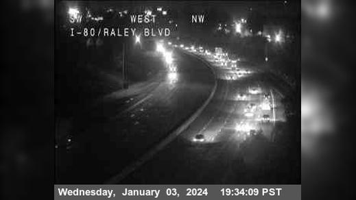 Traffic Cam Sacramento › West: Hwy 80 at Raley Player