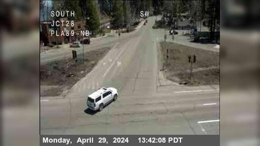 Traffic Cam Tahoe City › West: Hwy 89 at Hwy Player