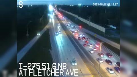 Nowatney: I-275 at Fletcher Ave Traffic Camera