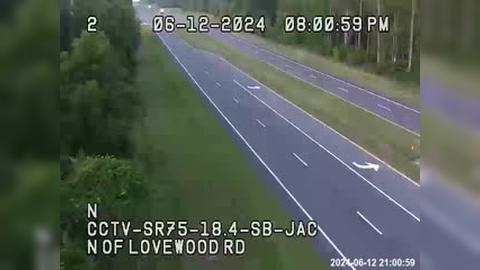 Cottondale: US231-MM 18.4SB-N of Lovewood Traffic Camera
