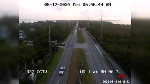 Traffic Cam Sunset Point: US-1 at Mile Marker 96.3 Player