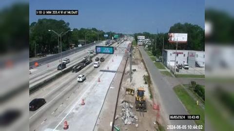Traffic Cam Jacksonville: I-10 West of McDuff Ave Player