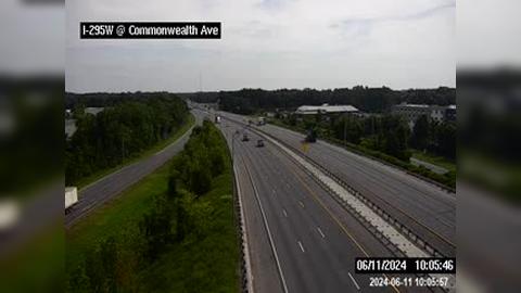Jacksonville: I-295 W at Commonwealth Ave Traffic Camera