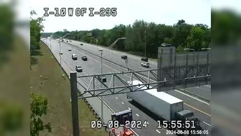 Traffic Cam Jacksonville: I-10 W of I-295 Player