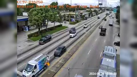 Traffic Cam Wilton Manors: Oakland Park Blvd at Powerline Road Player
