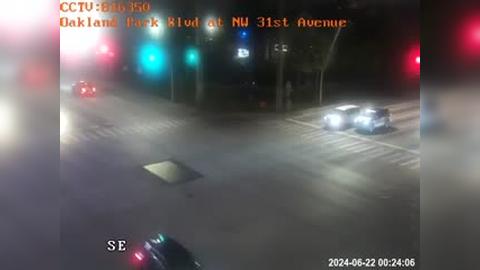 Traffic Cam Oakland Park: Blvd at NW 31st Avenue Player