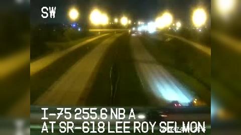 Limona: I-75 at SR-618 - Lee Roy Selmon Traffic Camera