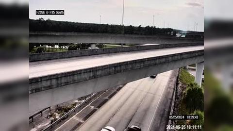 Traffic Cam Jacksonville: I-295 E at I-95 South Player