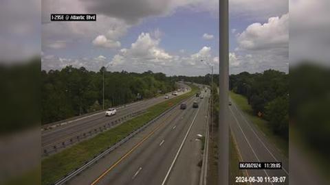 Traffic Cam Jacksonville: I-295 E at Atlantic Blvd Player