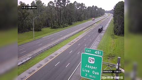 Traffic Cam Marion: I-75 @ MM 449.4 Player