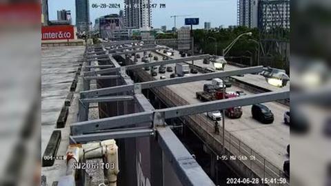 Miami: I-95 at Northwest 5th Street Traffic Camera