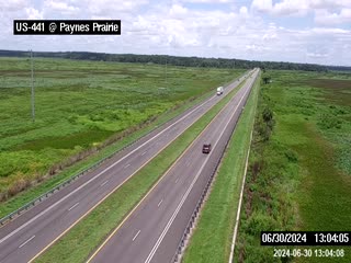 Traffic Cam US-441 at Paynes Prairie A Player