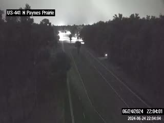 US-441 at Paynes Prairie North Traffic Camera