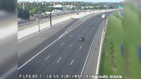 Edgewood: I-4 @ MM 80.6-SECURITY WB Traffic Camera