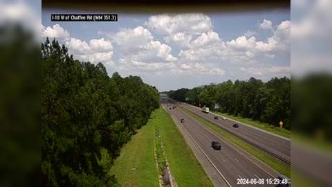 Traffic Cam Jacksonville: I-10 W of Chaffee Rd Player