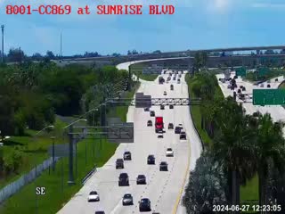 Traffic Cam Sawgrass Expy at Sunrise Blvd Player